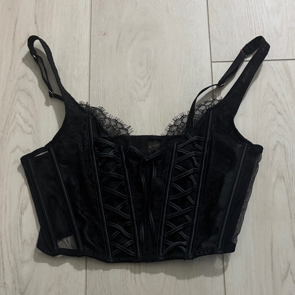 Victoria’s Secret Black Dream Angels Corset